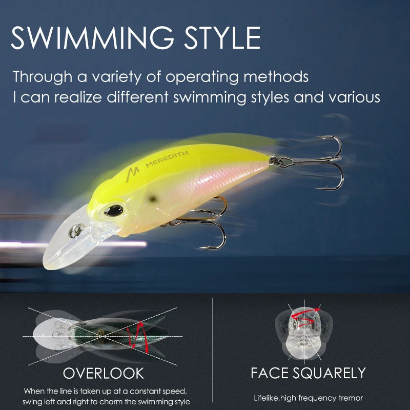 MEREDITH Crankbait 2.0-2.5m