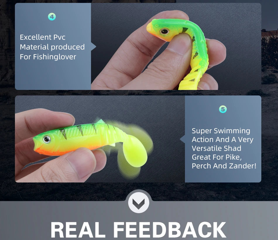 MEREDITH Cannibal Realistic Soft Swimbaits