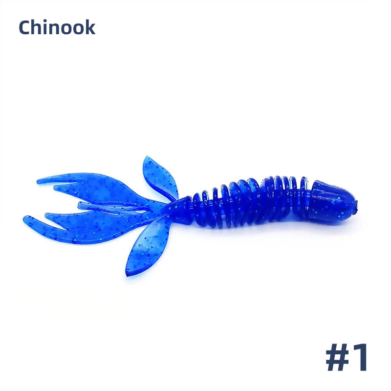 CHINOOK Soft Colorful Craw Lure