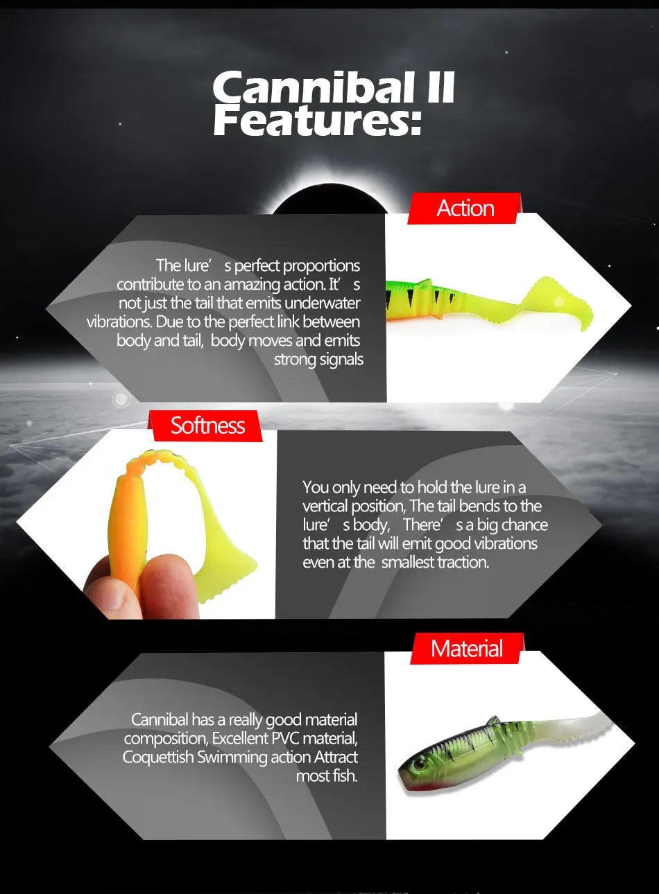 MEREDITH Multicolored Grubs