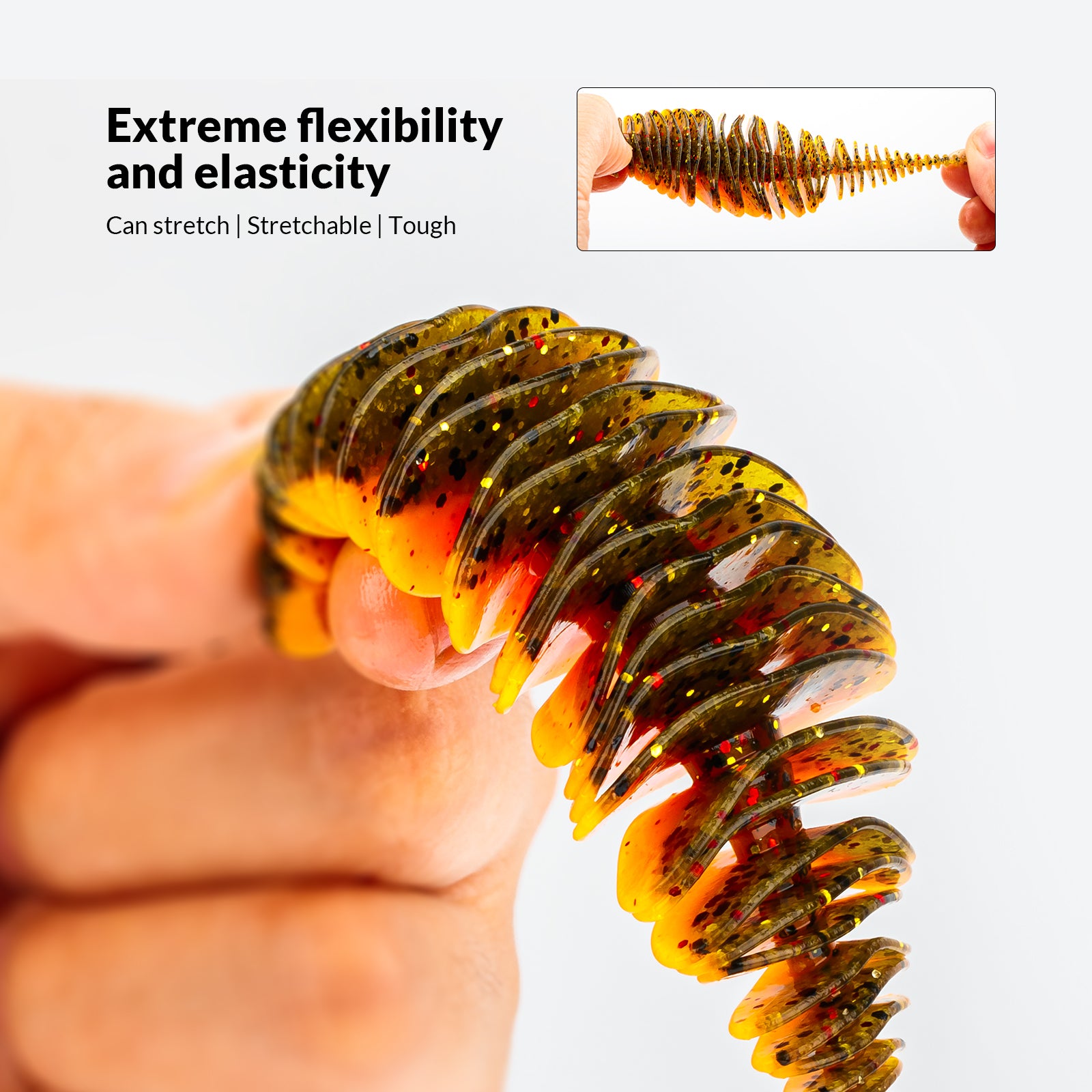 THKFISH Soft Large Grub Lure