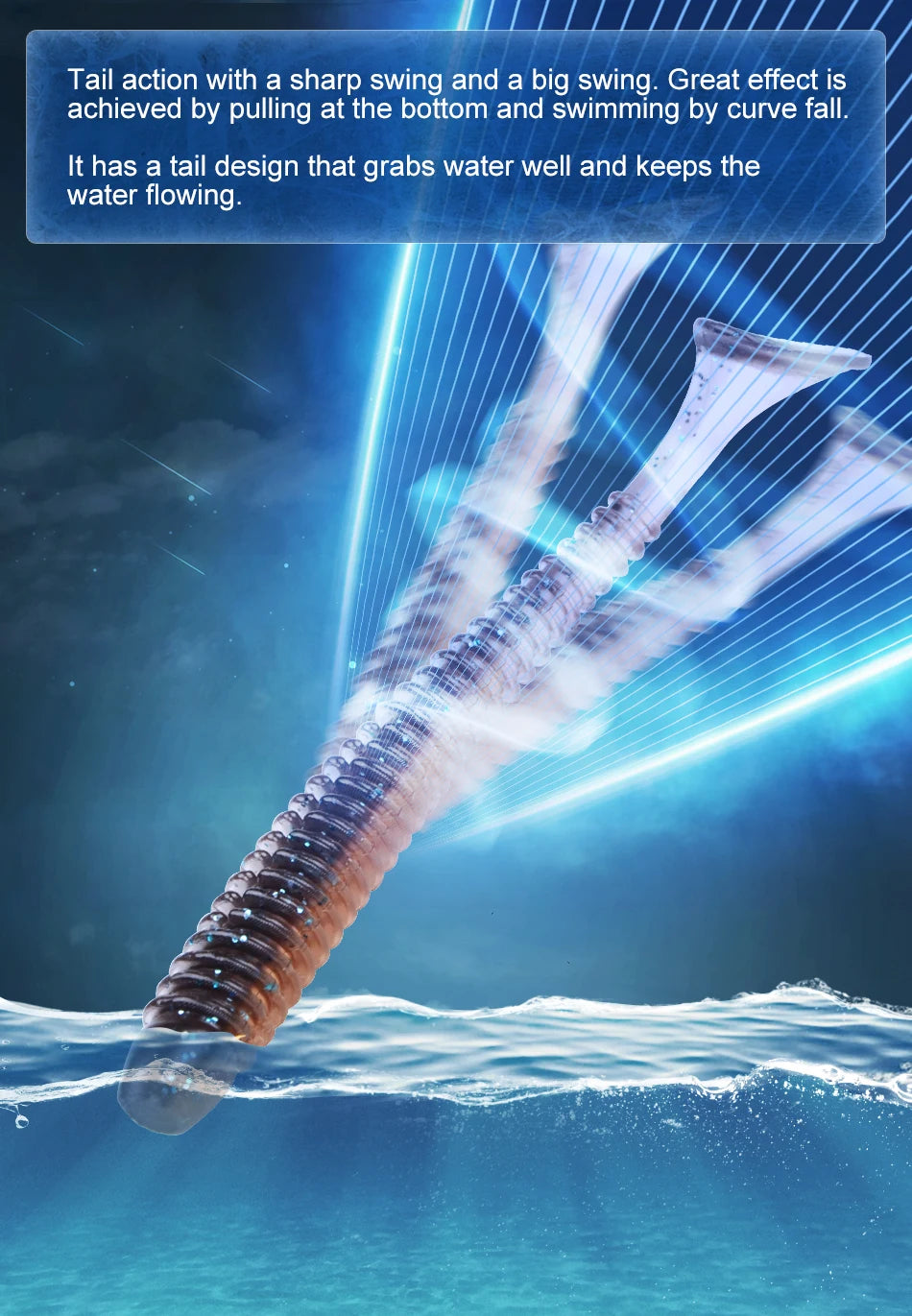 MEREDITH Swing Impact Classic Soft Swimbait 20pcs