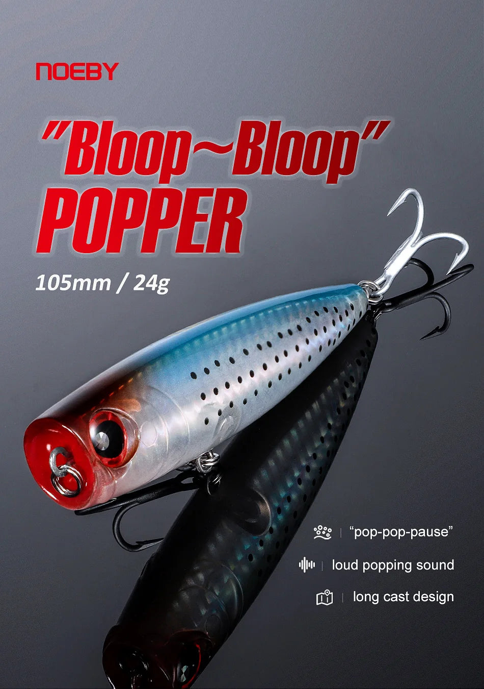 Noeby Popper TopWater 10.5cm