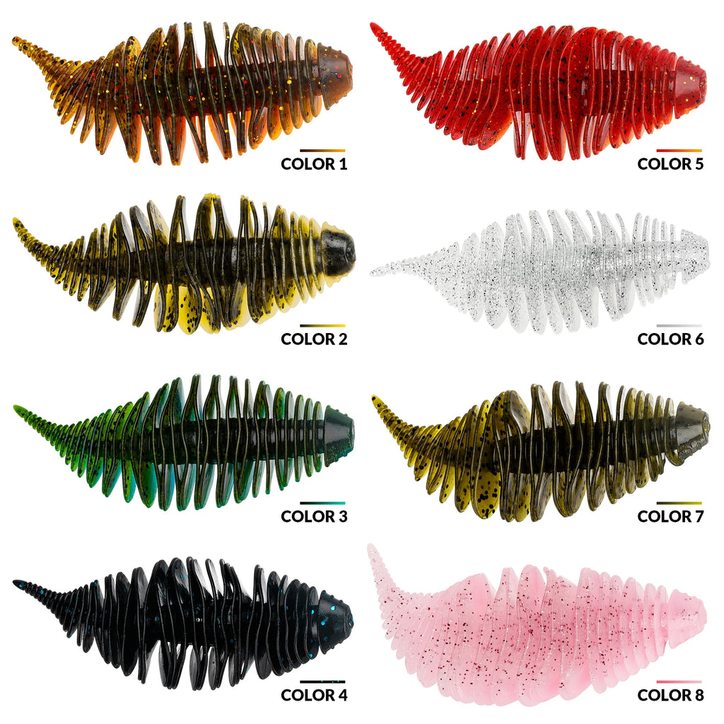 THKFISH Soft Large Grub Lure