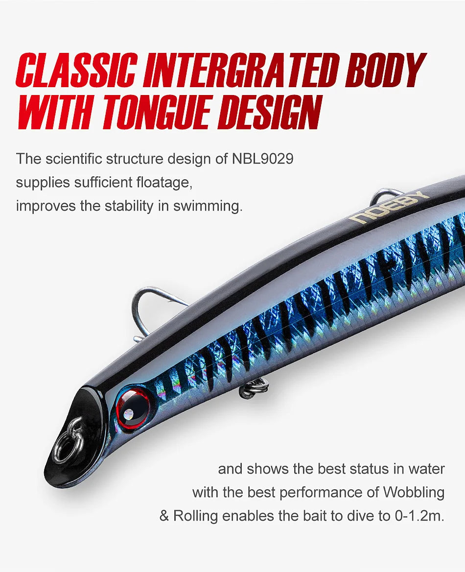 NOEBY Minnow Jerkbait