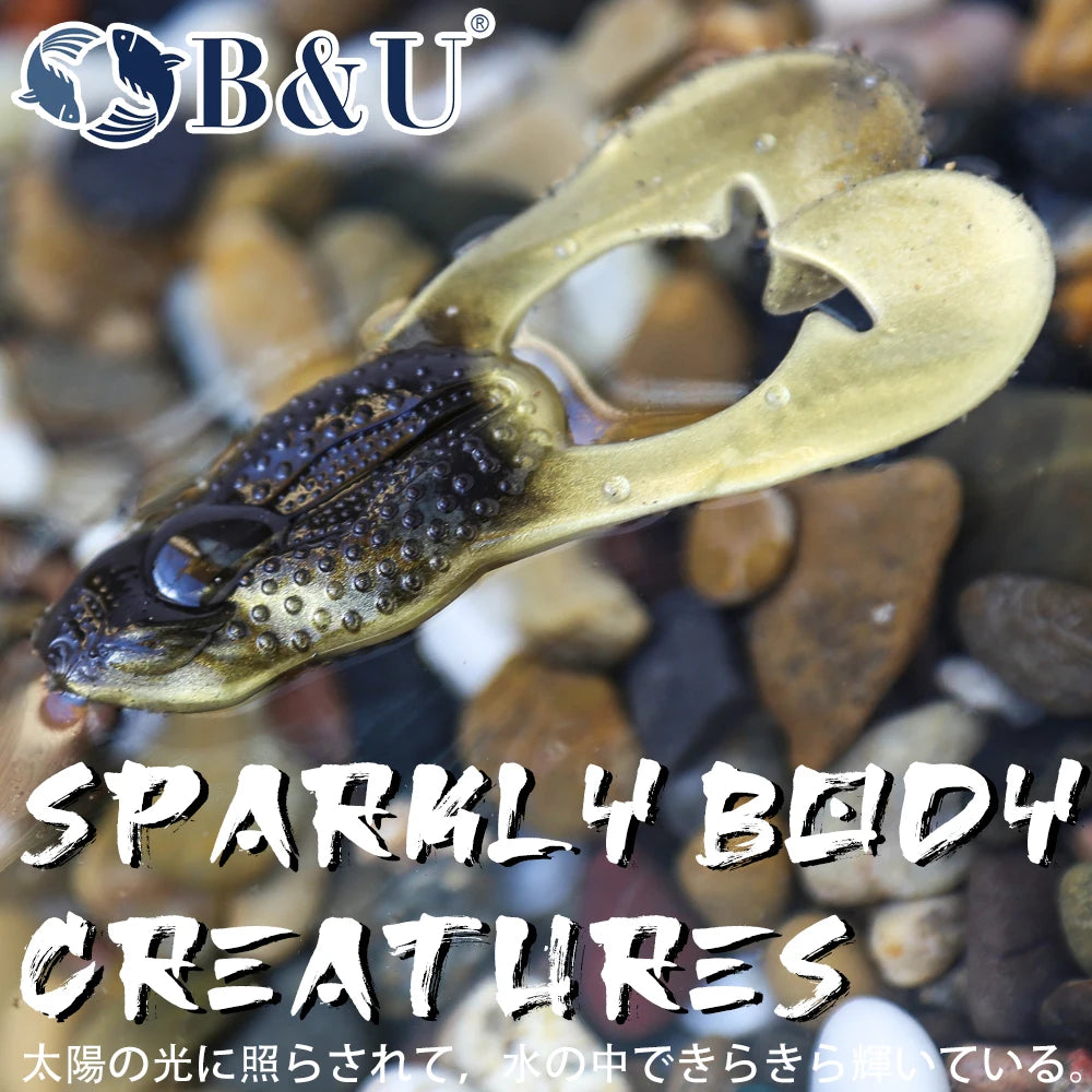 B&U Soft Frog Bait