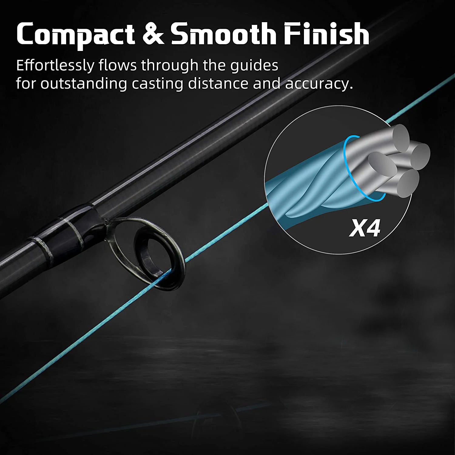 Thorns Line MultiColored Braided Fishing Line