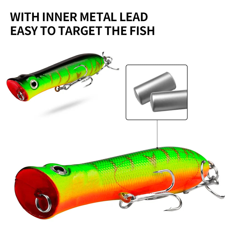 PRO BEROS Topwater Popper