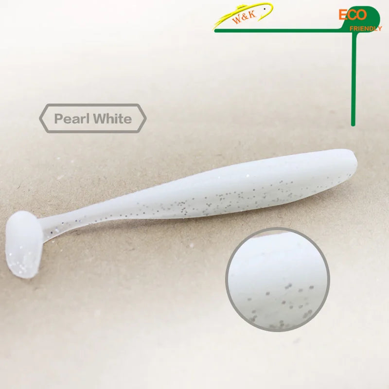 W&K Multicolored Soft Swimbait 10pcs