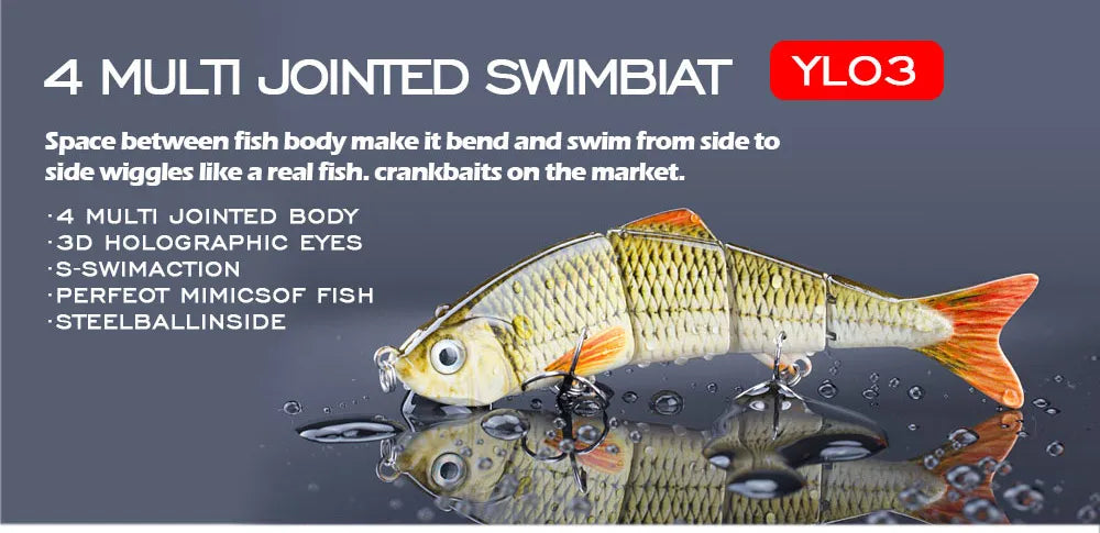 Hard Swimbait 1-3pcs