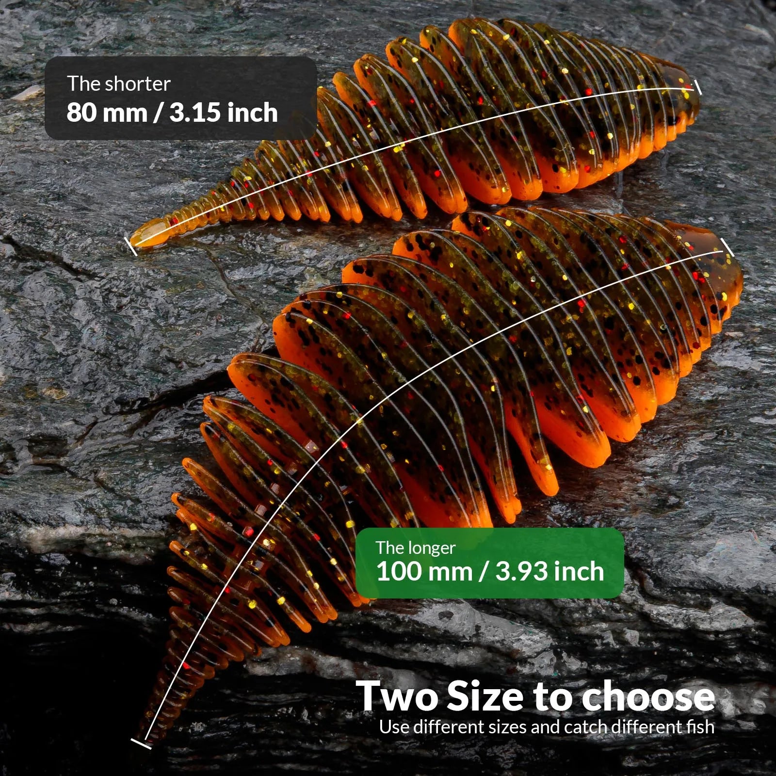 THKFISH Soft Large Grub Lure