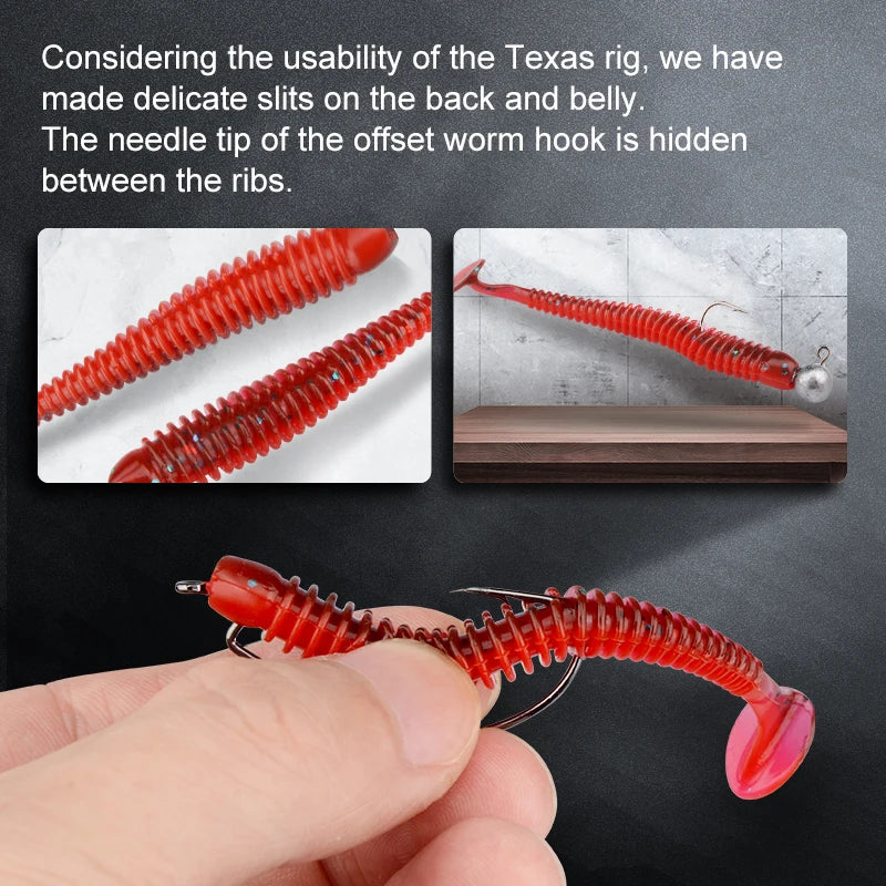 MEREDITH Swing Impact Classic Soft Swimbait 20pcs