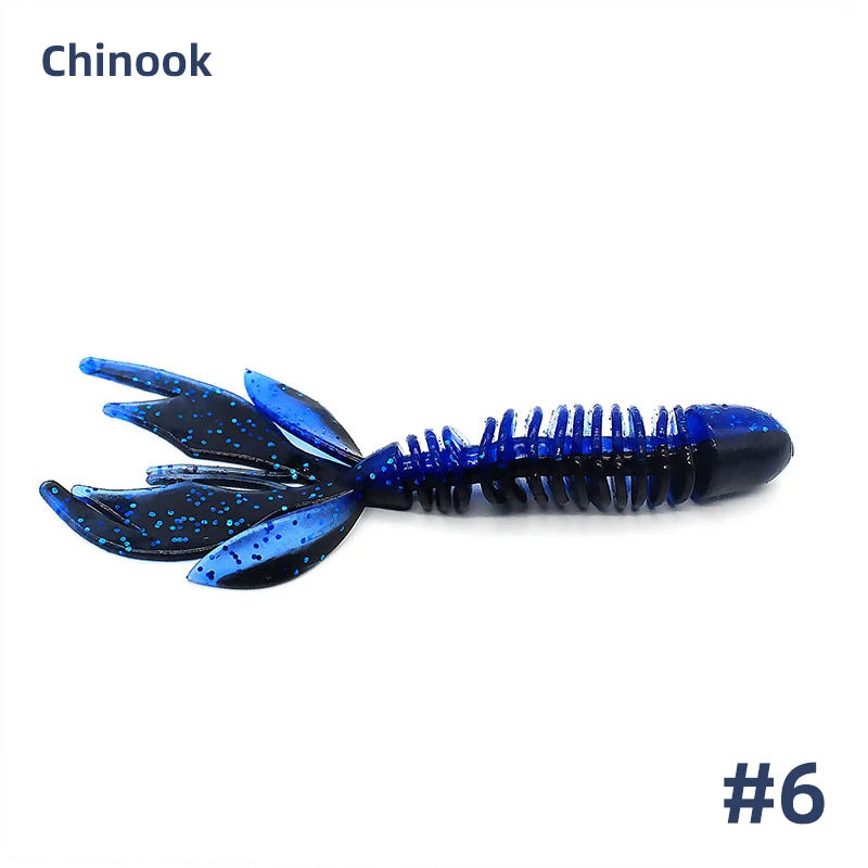 CHINOOK Soft Colorful Craw Lure