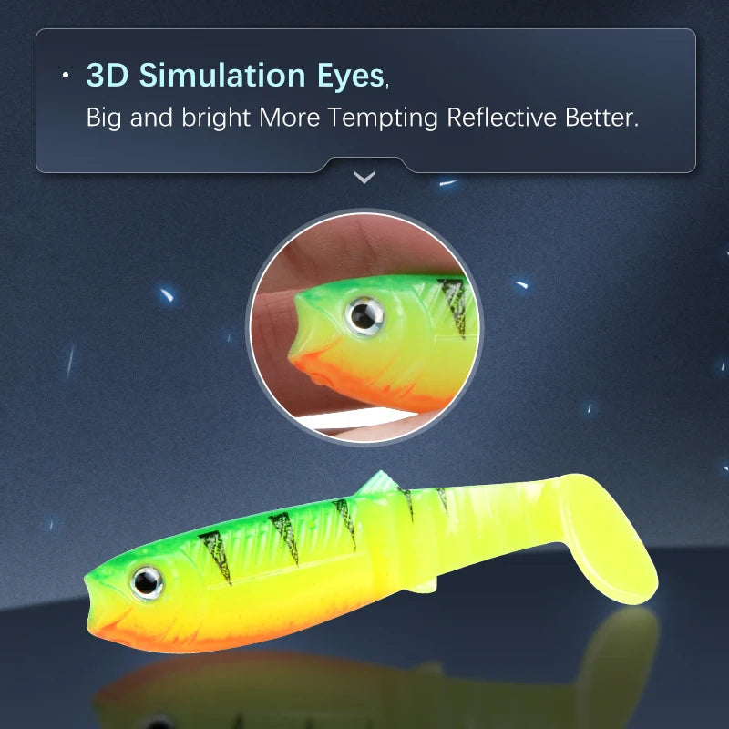 MEREDITH Cannibal Realistic Soft Swimbaits