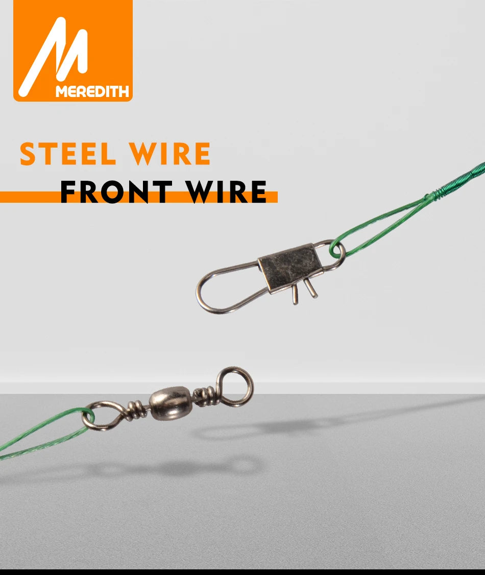 MEREDITH Wire Fishing Line Leaders
