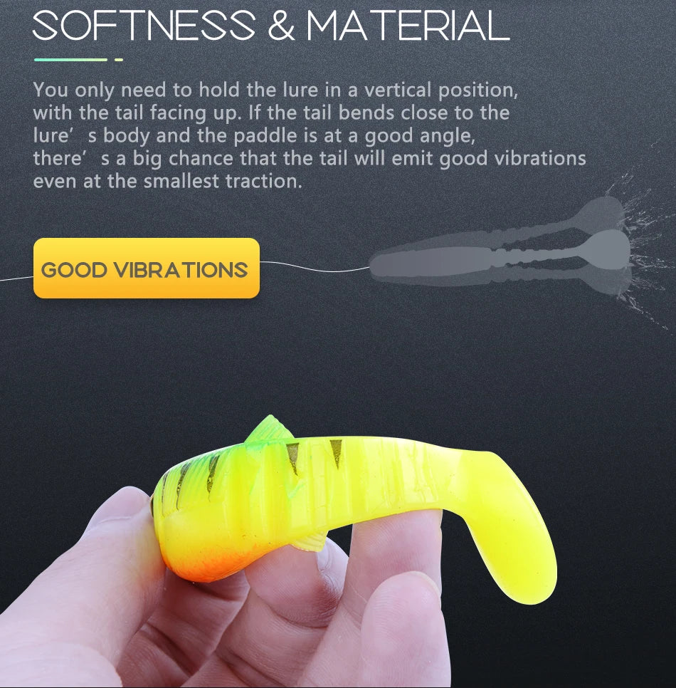 MEREDITH Cannibal Realistic Soft Swimbaits