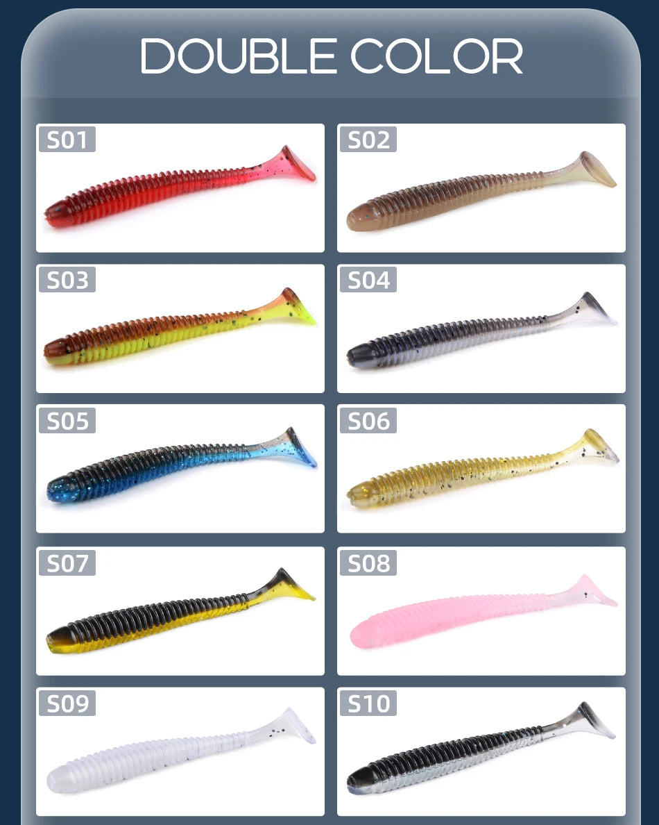 MEREDITH Swing Impact Classic Soft Swimbait 20pcs