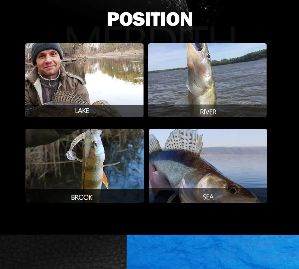 MEREDITH Multicolored Grubs