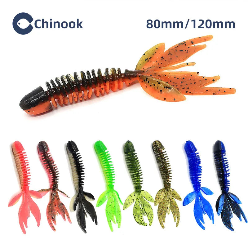 CHINOOK Soft Colorful Craw Lure