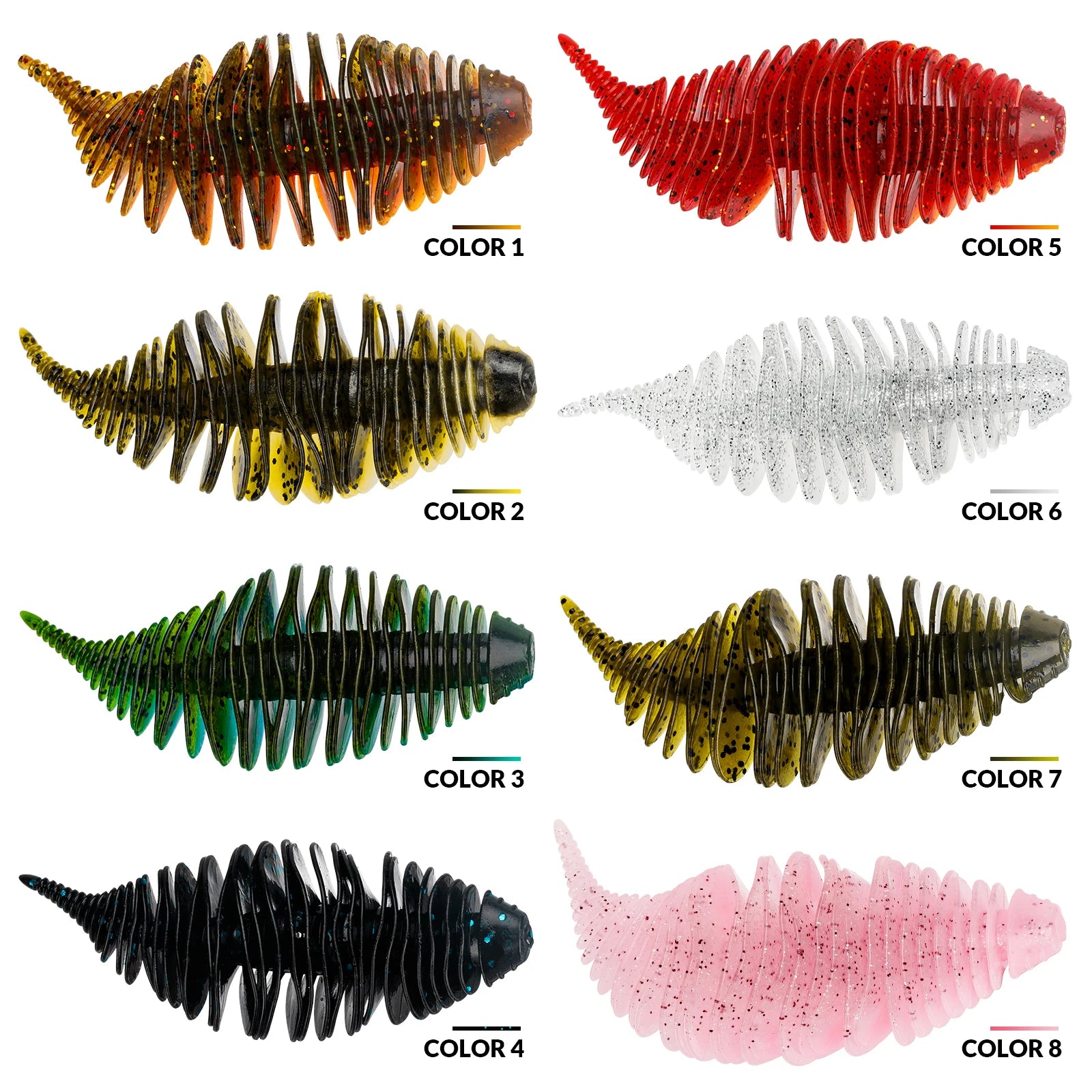 THKFISH Soft Large Grub Lure