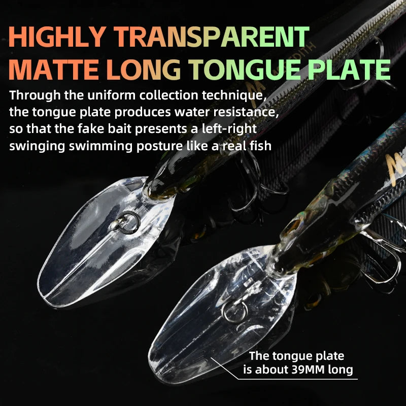 MEREDITH Minnow Slow Sinking Crankbait