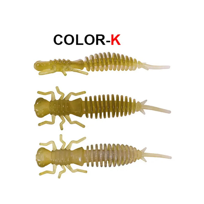 MRLURION Soft Insect Bait 20pcs