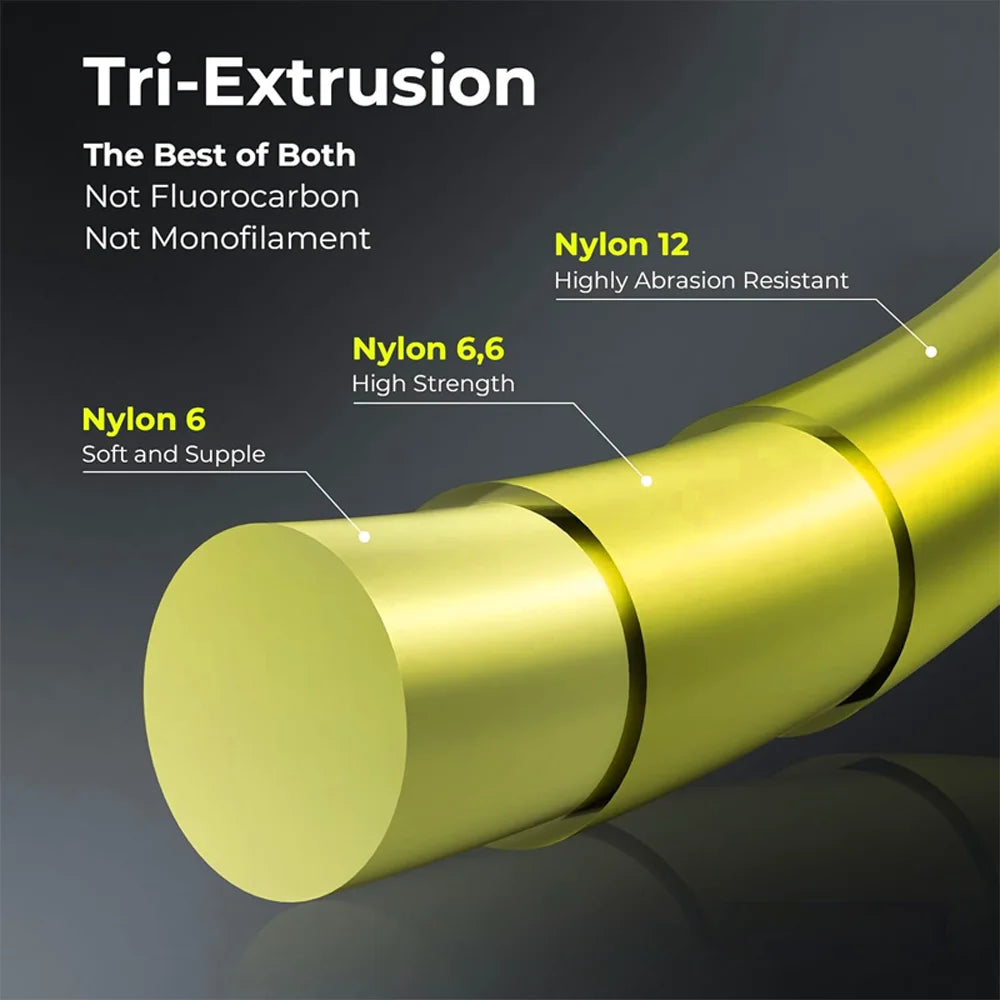 Thorns Line Orange/White/Blue/Purple/Red Fluorocarbon Fishing Line