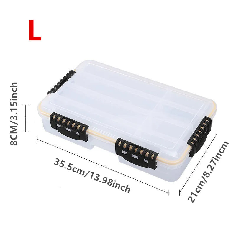 Adjustable Transparent Fishing Tackle Box
