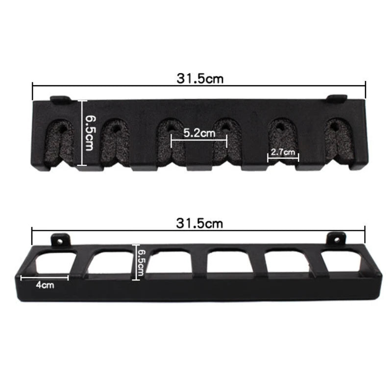 Fishing Rod Display Rack 6 Rod Capacity
