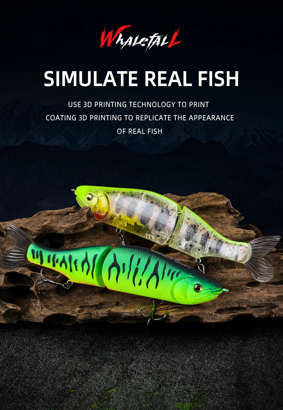 BEARKING Floating Hard Swimbait