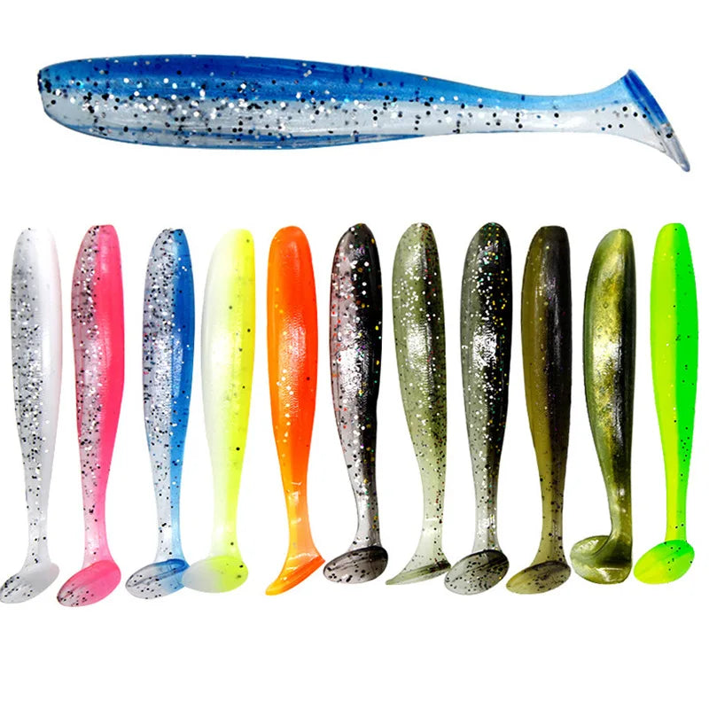 Colored Soft Swimbaits