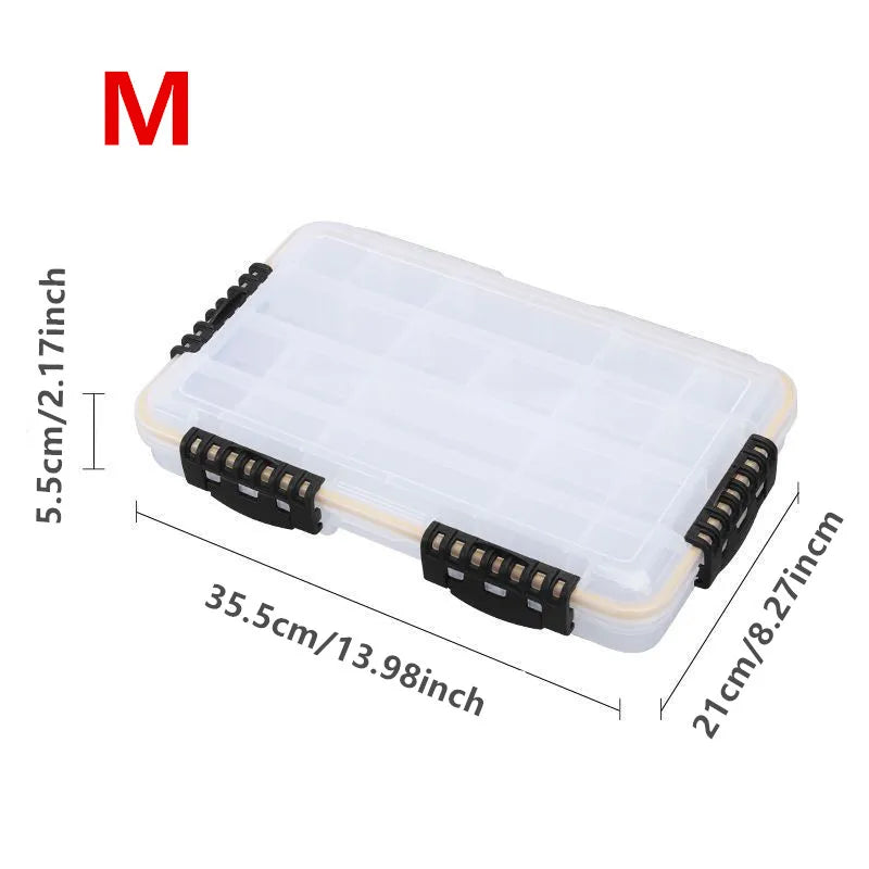 Adjustable Transparent Fishing Tackle Box