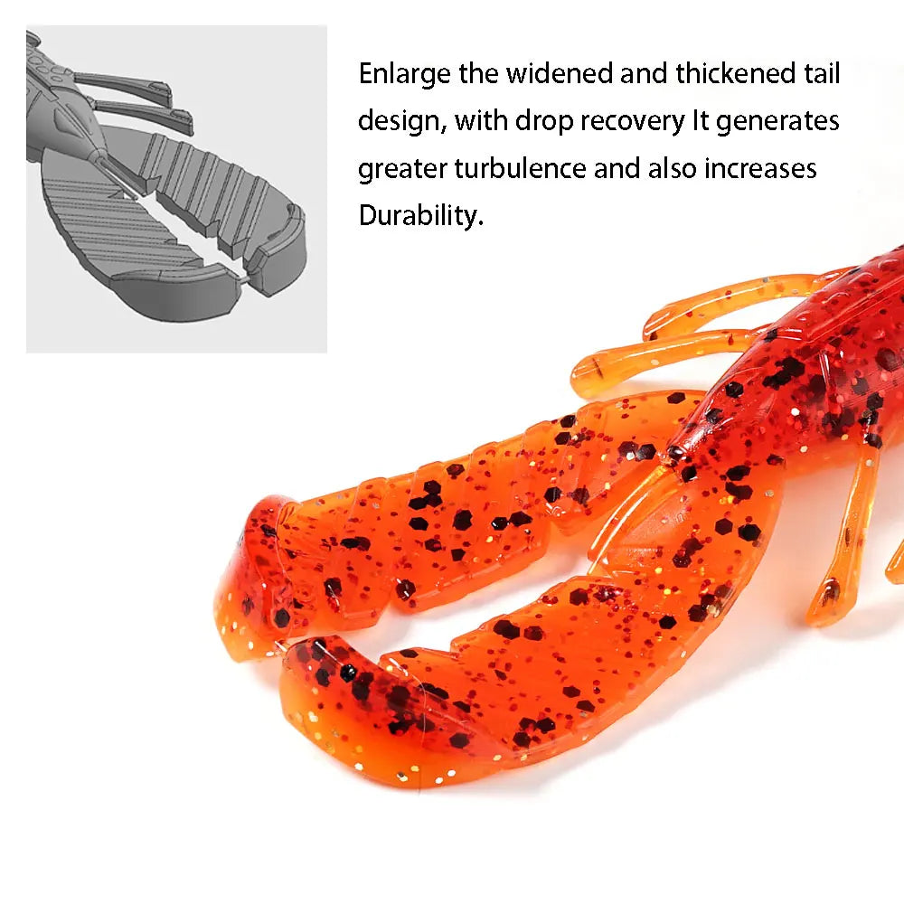 SUNMILE Soft Craw Bait