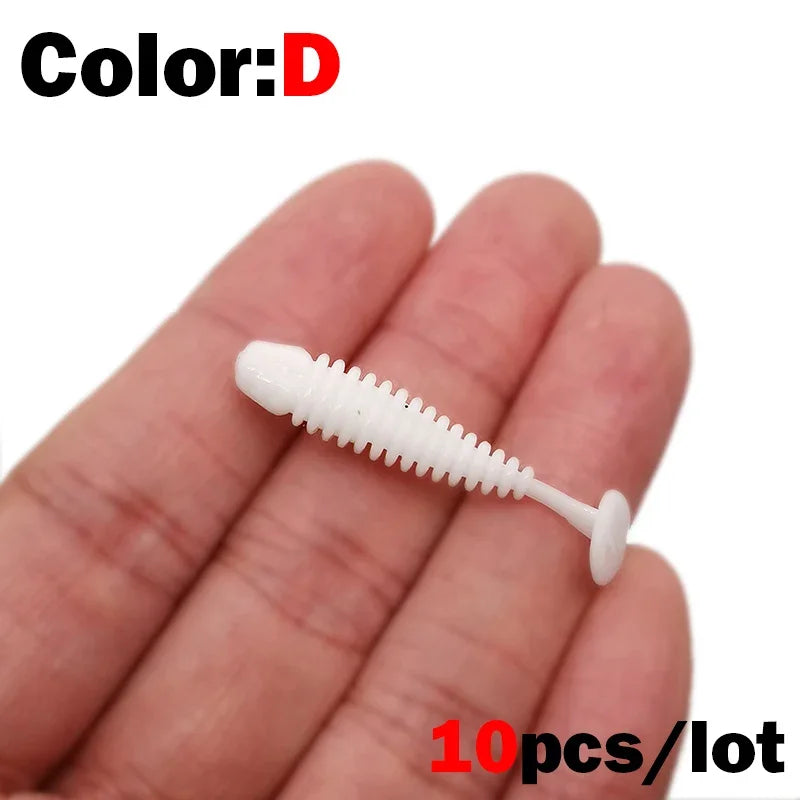OUTKIT Mini Soft Swimbaits 10pcs