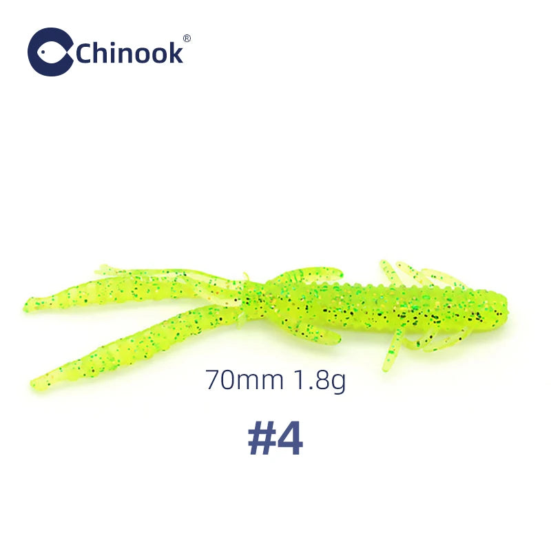 CHINOOK Soft Colorful Craw Lure