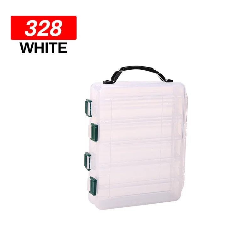 WEIHE FISHING White/Brown Tackle Box