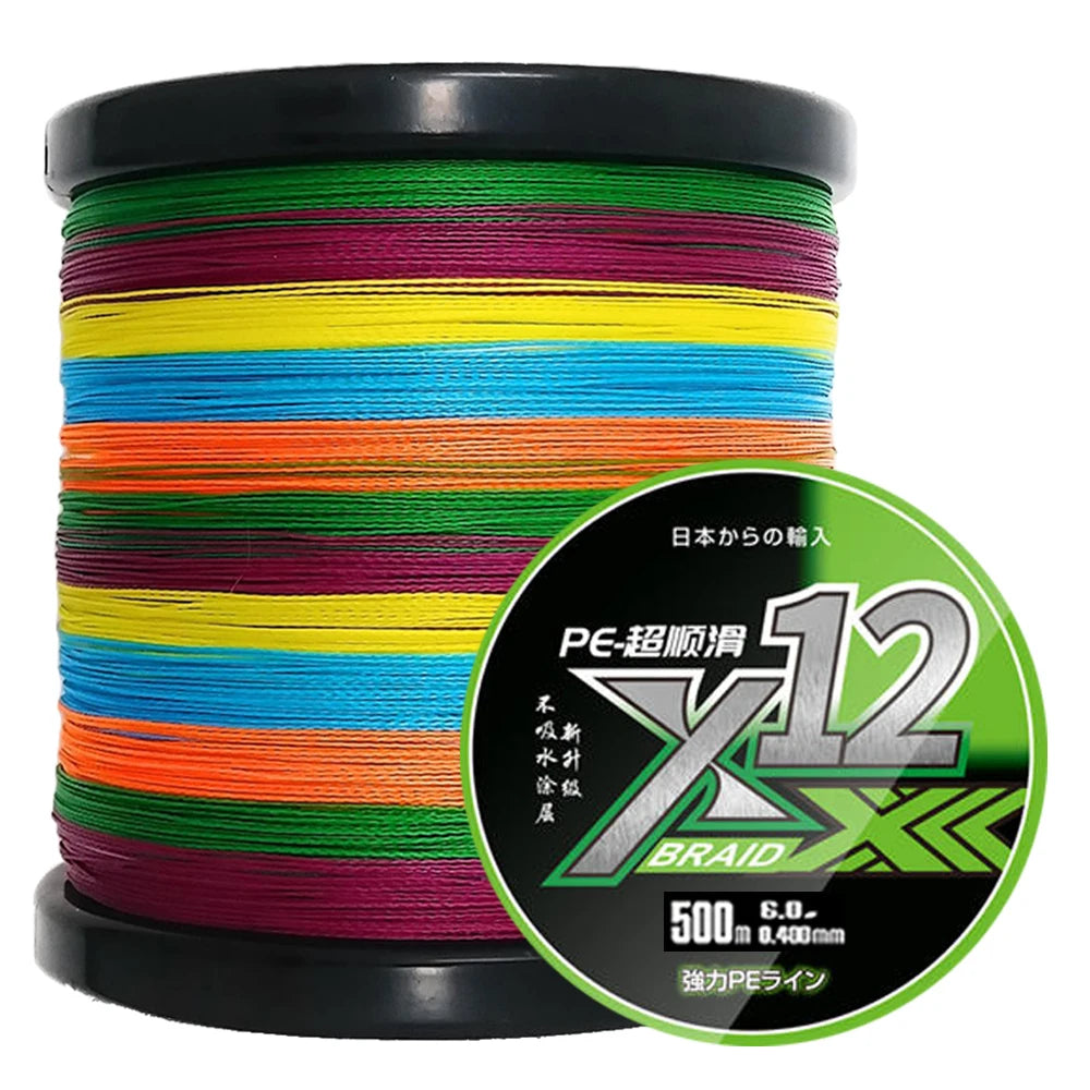 X12 Braided Fishing Line