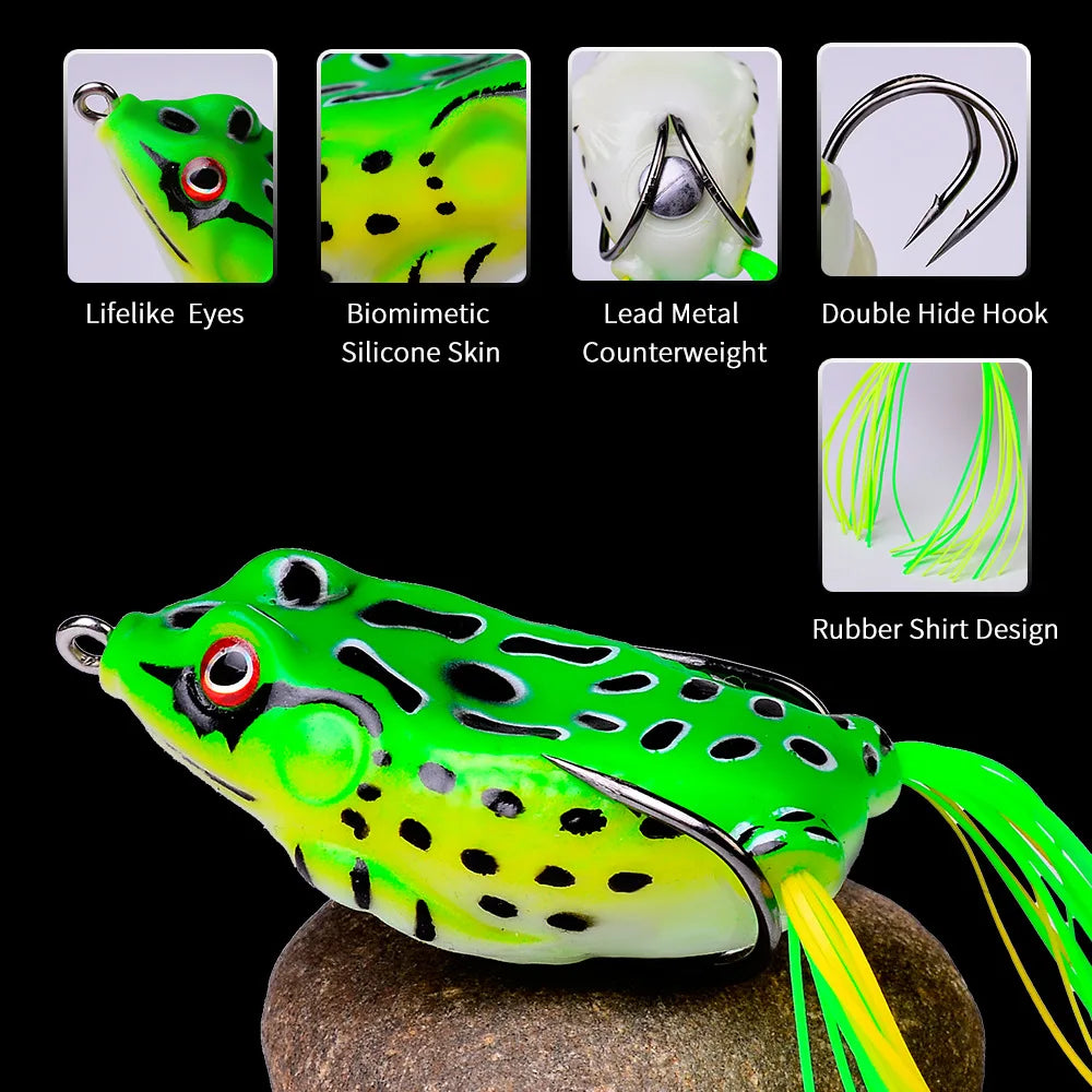 TopWater "Snagless" Frog (2pcs)
