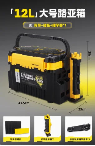 HISTAR Self-Locking Fishing Tackle Box