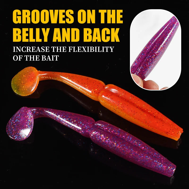 SUPERCONTINENT Soft Colored Swimbait