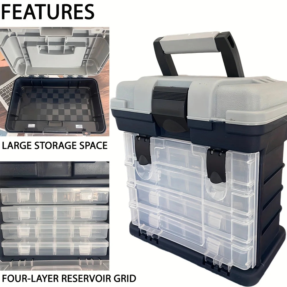 4 Layer Ultimate Fishing Tackle Box