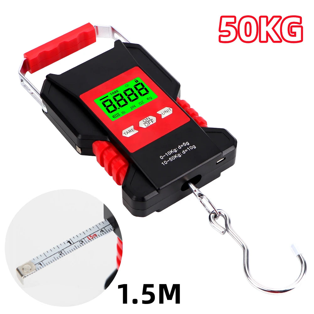 JUANJUAN 50kg Digital Fishing Scale