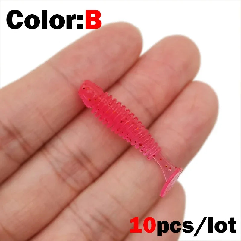 OUTKIT Mini Soft Swimbaits 10pcs