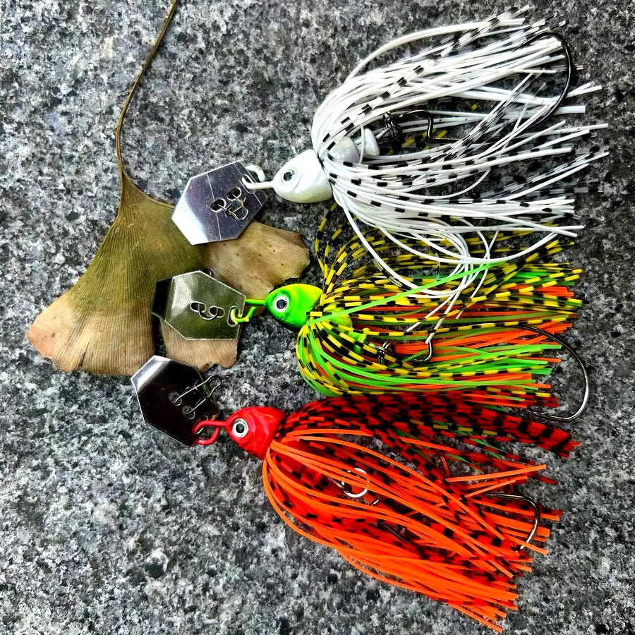 BODECIN Chatterbait Multicolored 3pcs