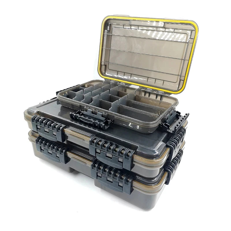 JSFUN Waterproof Fishing Tackle Box