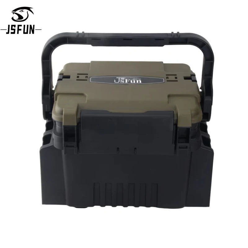 JSFUN Large Fishing Tackle Box