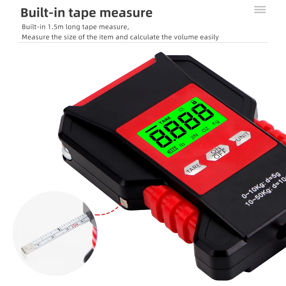 JUANJUAN 50kg Digital Fishing Scale
