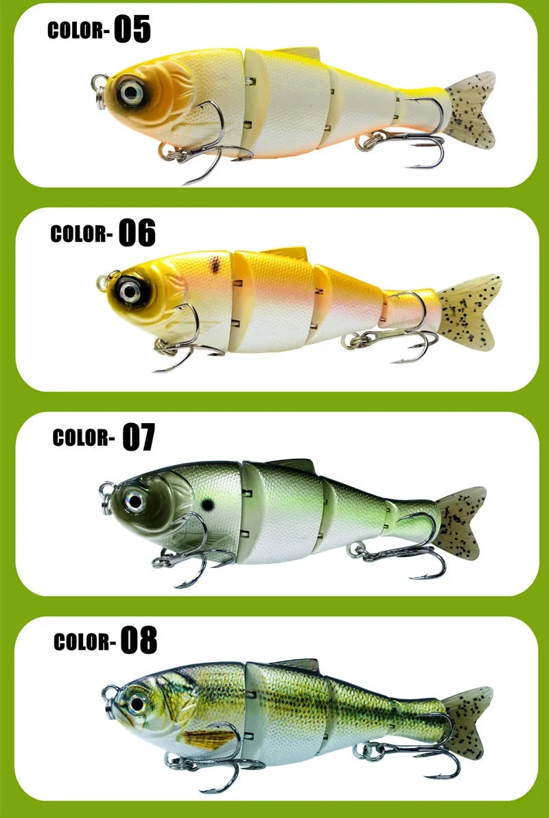 GREENSPIDER Slow-Sinking Hard Swimbait