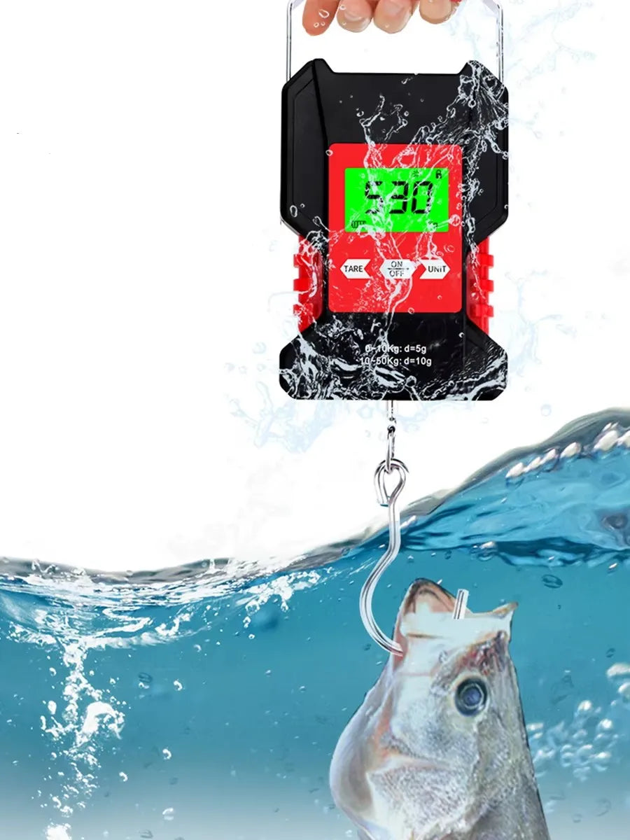 JUANJUAN 50kg Digital Fishing Scale
