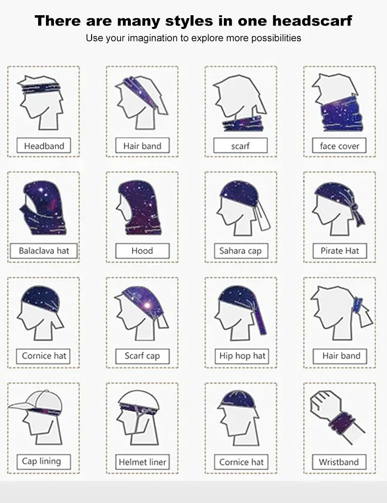 Fishing Face Mask White/Black